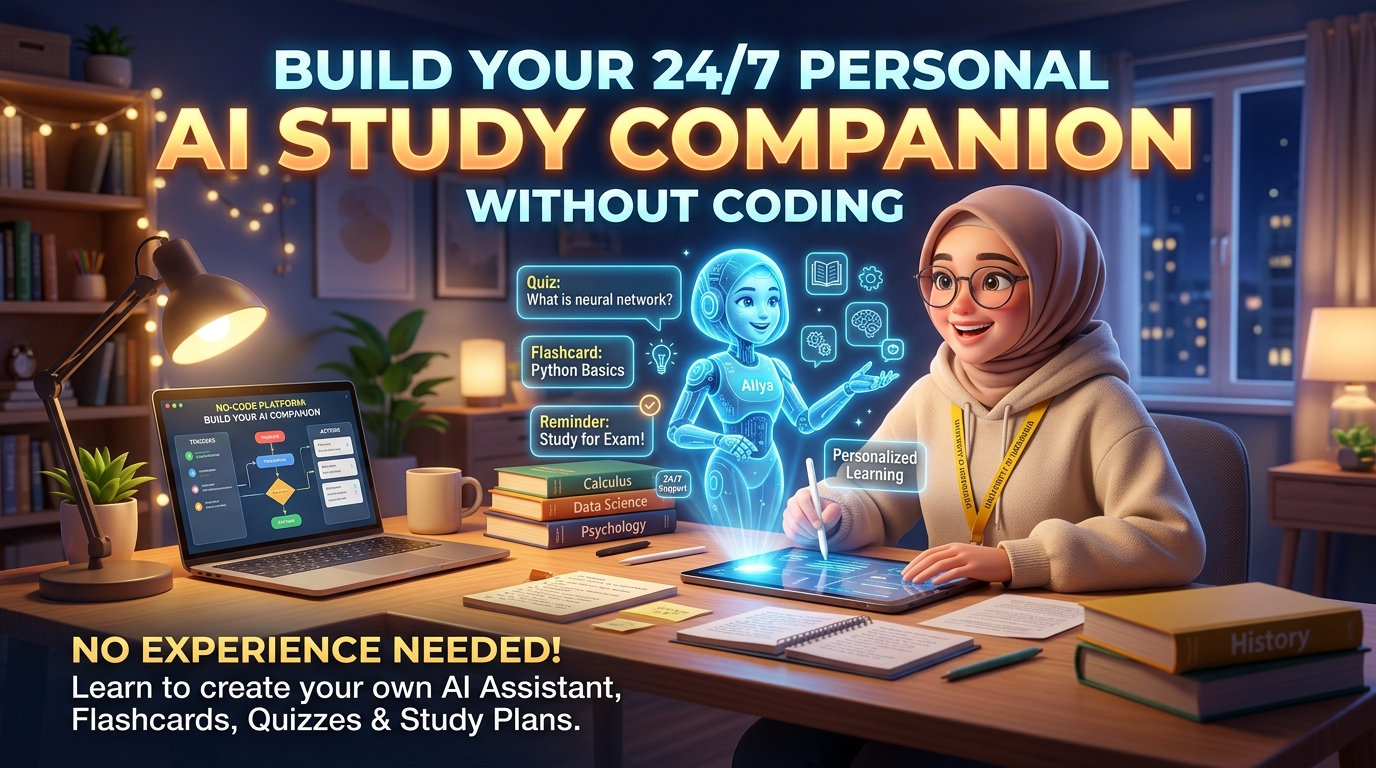 Bikin Tutor Belajar AI Pribadi 24 Jam (Tanpa Koding)